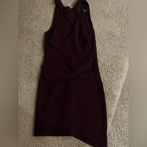 Maroon Dress